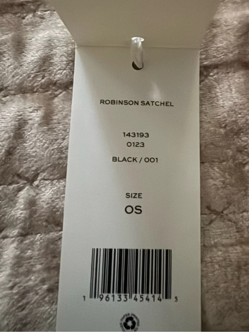 Tory Burch black pebbled